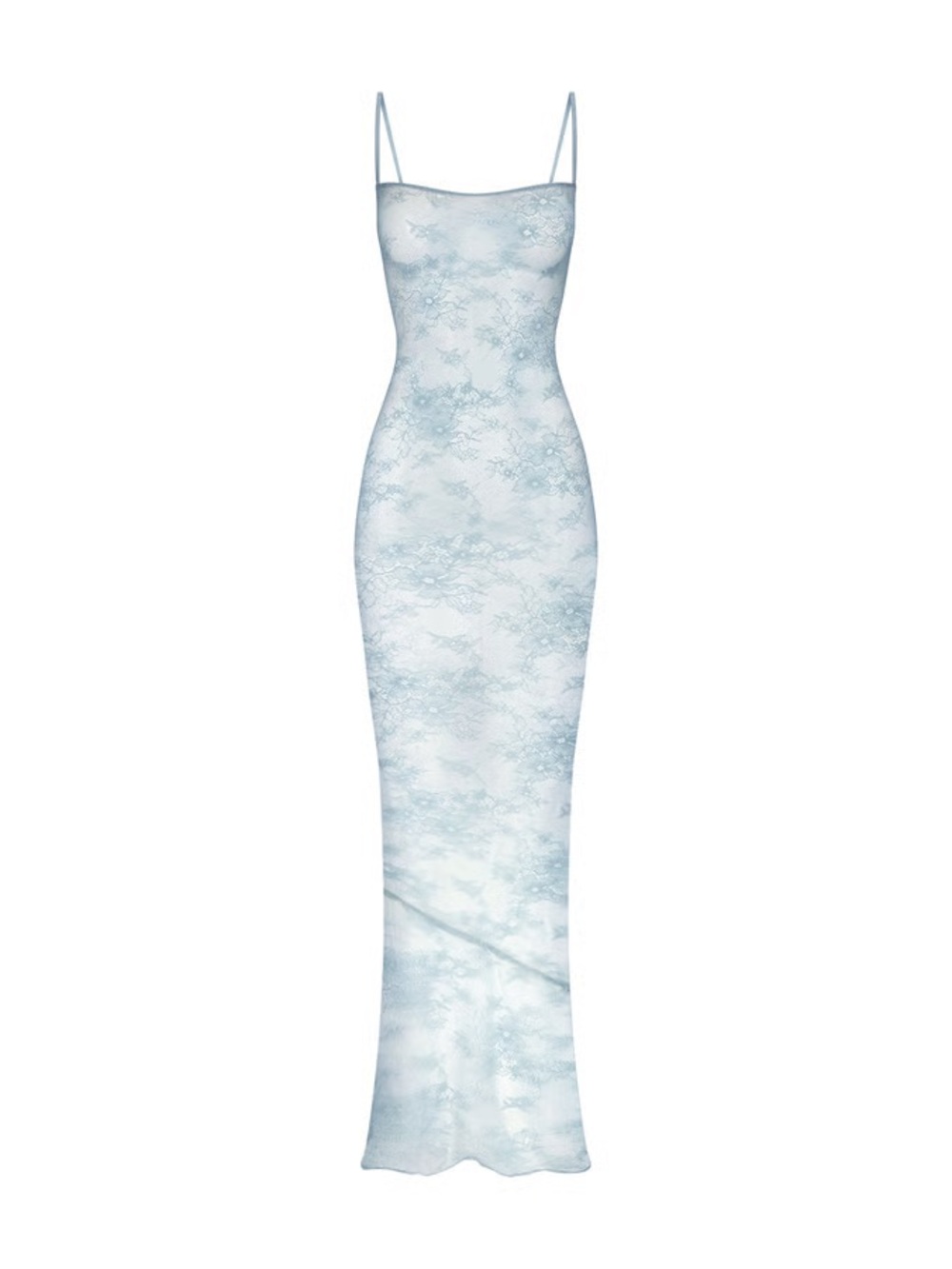 SKIMS RARE Ultra Fine Lace Long Dress